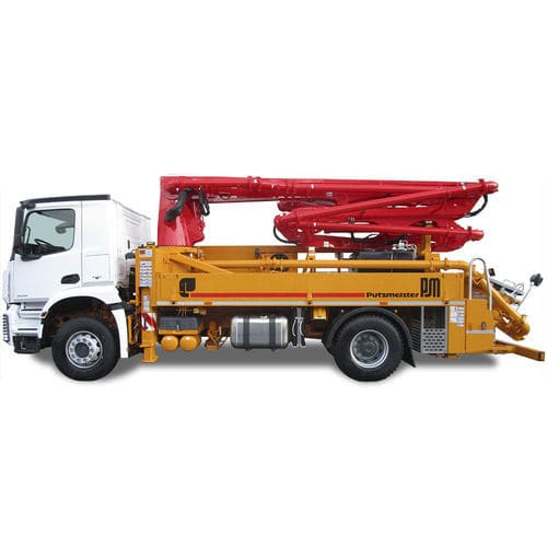 Pompa autocarrata per calcestruzzo ibrida - M20-4 - Putzmeister - elettrica