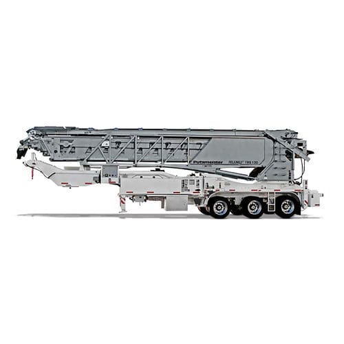 Trasportatore a nastro - TBS 130 - Putzmeister - orizzontale / da trasporto / per cantiere di costruzione
