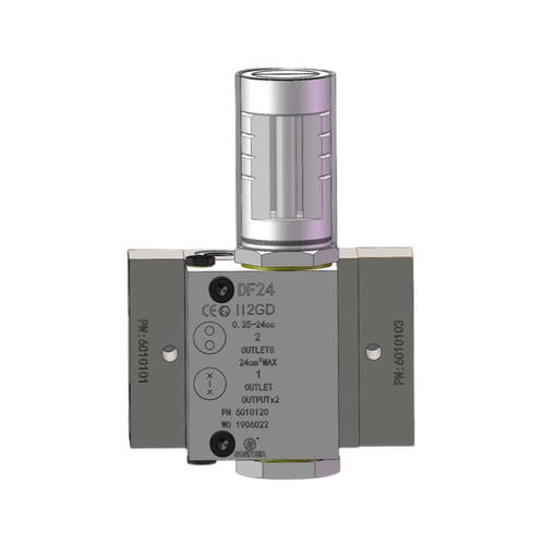 Distributore a doppia linea - DF24 - SOATO FLUID SYSTEM