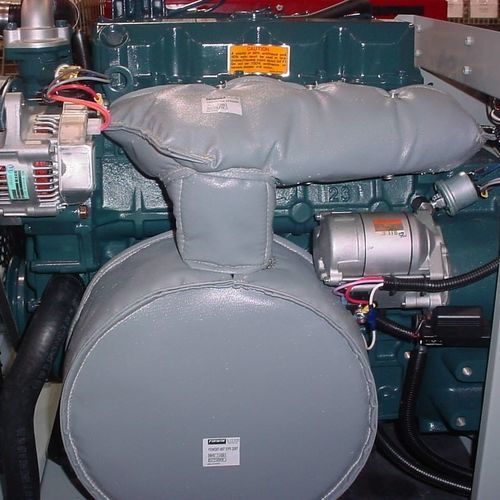 Copertura isolante amovibile - FKB series - Firwin Corp. - di scappamento / per motore / in filo metallico