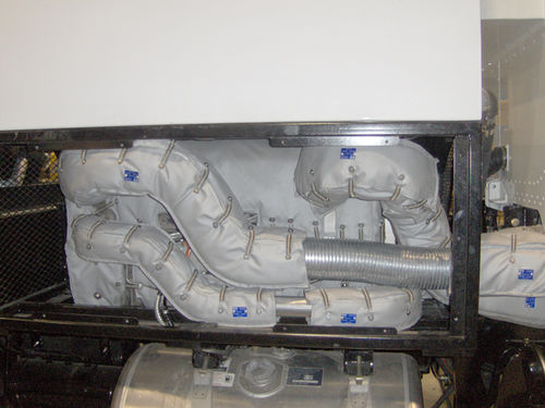 Copertura isolante amovibile - FBMR281A1-10Z - Firwin Corp. - di scappamento / per motore / per veicolo