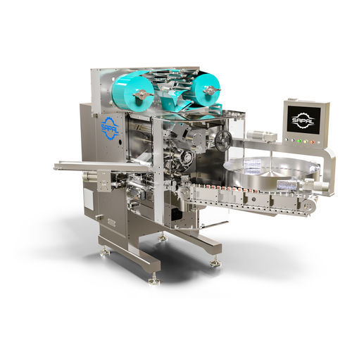 Macchina per imballaggio automatica - CHOCODISK  - Sapal SA - in pellicola / per prodotti al cioccolato / per l'industria agroalimentare