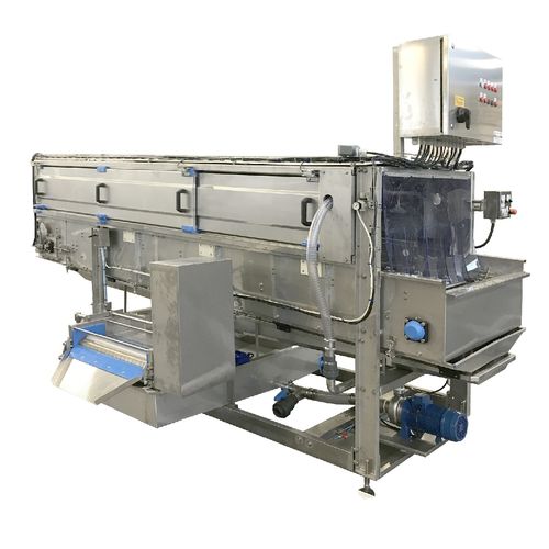 Lavatrice agroalimentare per frutta - SWC - ABL srl - a spazzzola