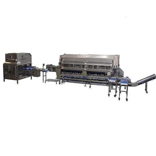 Affettatrice-cubettatrice per angurie - WML5 - ABL srl - automatica