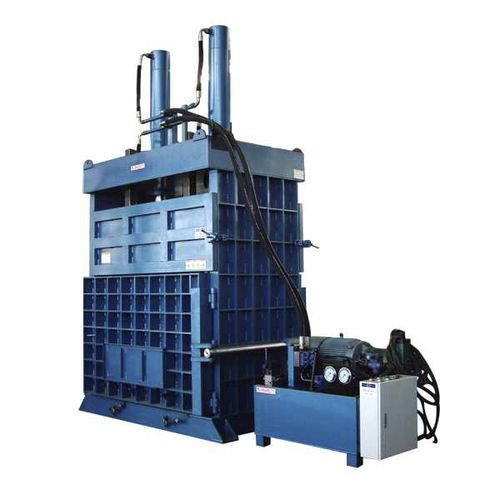 Pressa imballatrice per pneumatici - supu002 - Zhejiang SUPU Technology Co.,Ltd - verticale / a carico frontale / idraulica