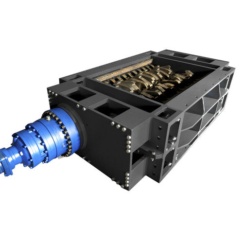 Trituratore primario - SPS900 - Zhejiang SUPU Technology Co.,Ltd - a due alberi / per legno / per rifiuti