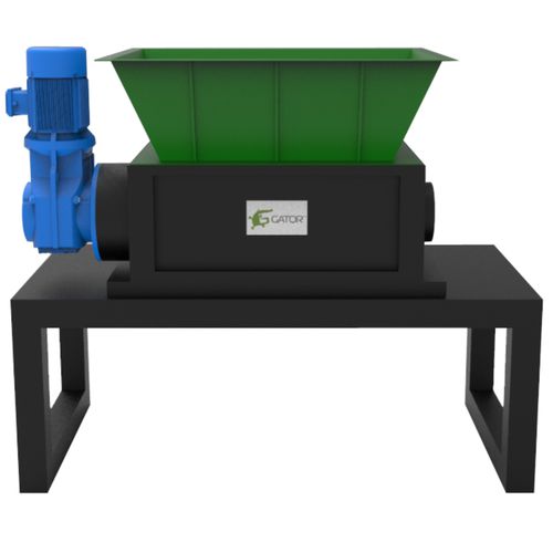 Trituratore primario - SPT400 - Zhejiang SUPU Technology Co.,Ltd - a 2 alberi / di metallo / di pneumatici
