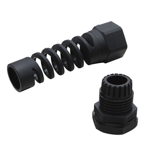 Pressacavo in nylon - HX-NLZ series - YUEQING HONGXIANG CONNECTOR MANUFACTRER CO., LTD - IP68 / filettato / dritto