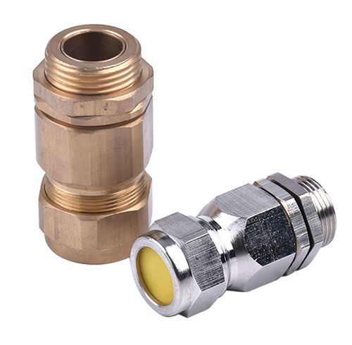 Pressacavo in ottone - HX-EX-3 series - YUEQING HONGXIANG CONNECTOR MANUFACTRER CO., LTD - IP66 / filettato / dritto