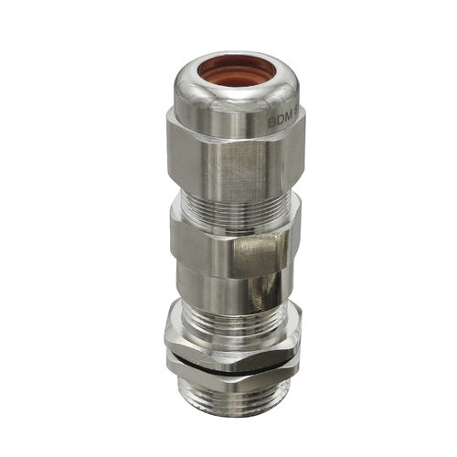 Pressacavo in ottone - HX-EX-2 series - YUEQING HONGXIANG CONNECTOR MANUFACTRER CO., LTD - IP54 / filettato / dritto