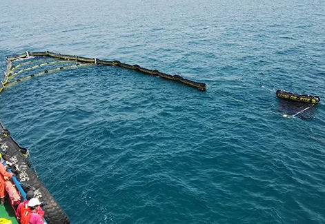 Barriera anti-inquinamento per olio - Ro-Kite - DESMI Pumping Technology A/S - galleggiante
