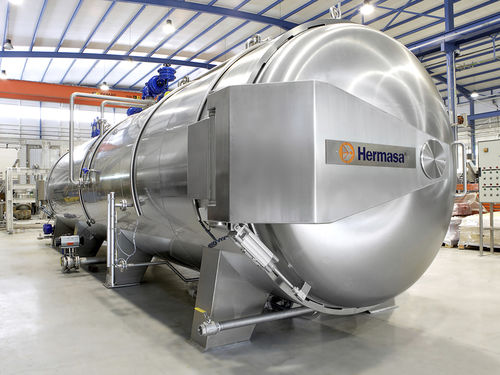 Cuocitore industriale sottovuoto - Tunivac® - Hermasa - Cannin Technology - per tonno