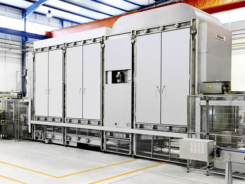 Cuocitore industriale per sardine - Hermasa - Cannin Technology - automatico / con essiccamento