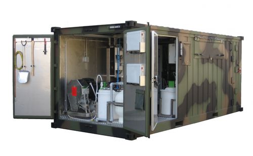 Unità di purificazione di acqua di processo - Blue Sea Shelter - Idro group - a osmosi inversa / compatta