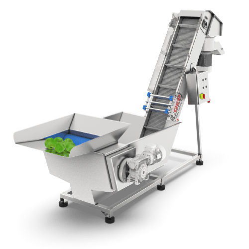 Lavatrice agroalimentare a nastro - MDK 1500 - Maurer Gep Kft. - per verdura / per frutta / a spazzzola