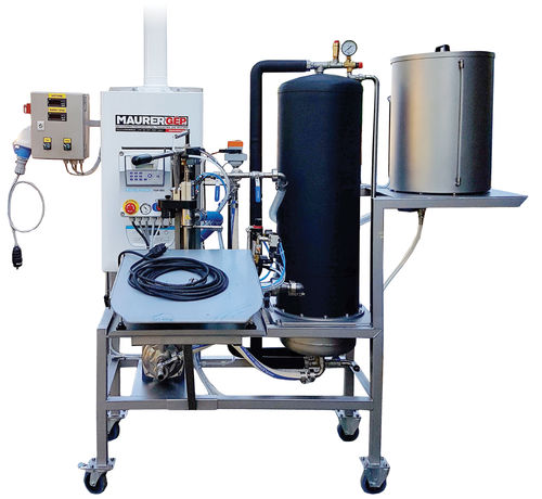 Pastorizzatore a gas - MKPAG 300 - Maurer Gep Kft. - per succo di frutta / automatico / continuo