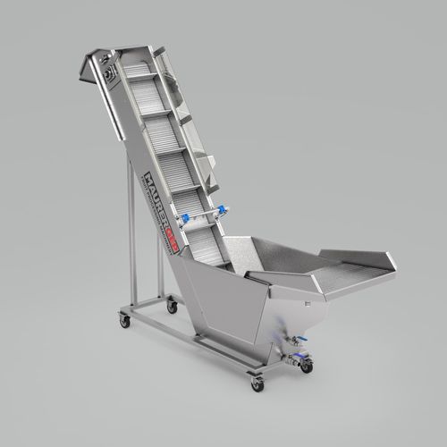 Lavatrice agroalimentare per verdura - MKM 3000 - Maurer Gep Kft. - per frutta / a nastro