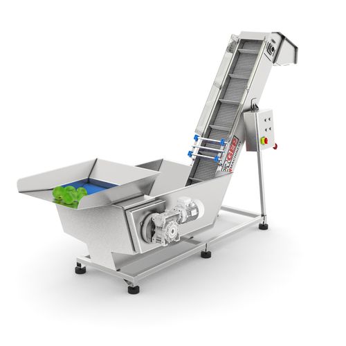 Lavatrice agroalimentare per frutta - MKMK 3000 - Maurer Gep Kft. - a nastro / con trituratore
