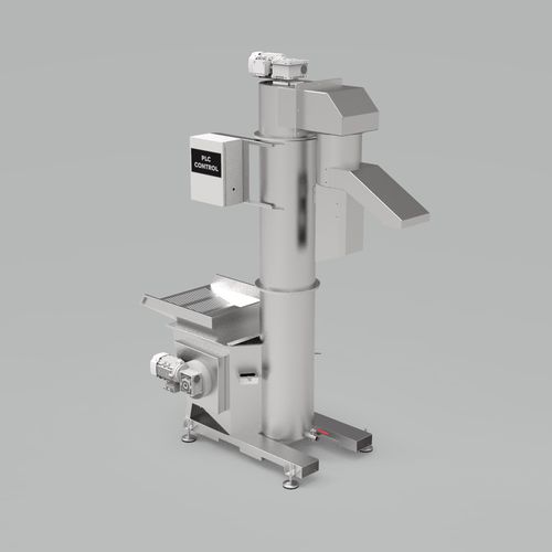Lavatrice agroalimentare per verdura - MSC 1500 - Maurer Gep Kft. - per frutta / a nastro / con trituratore