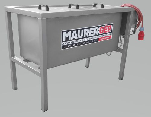 Pastorizzatore elettrico - MKPK 200 - Maurer Gep Kft. - per l'industria agroalimentare / automatico