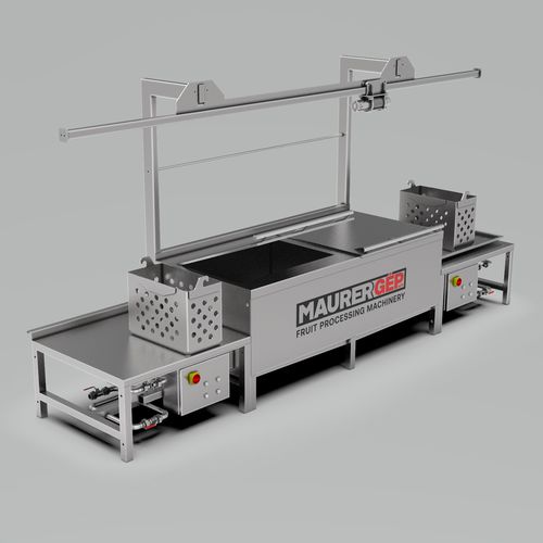 Pastorizzatore elettrico - MKPK 400 - Maurer Gep Kft. - per l'industria agroalimentare / automatico