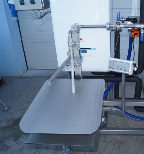 Macchina di riempimento manuale - Maurer Gep Kft. - bag in box / per prodotti alimentari / per l'industria agroalimentare