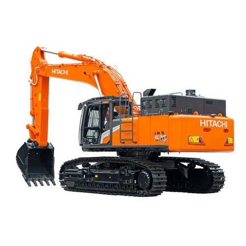 Escavatore di grandi dimensioni - ZX530LCH-7 - Hitachi Construction Machinery Europe - cingolato / diesel / per cantiere di costruzione