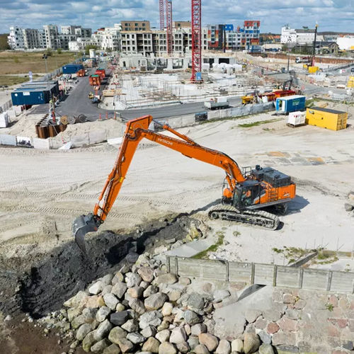 Escavatore intermedio - ZX490-7 SLF - Hitachi Construction Machinery Europe - cingolato / diesel / per cantiere di costruzione