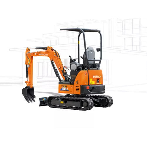 Miniescavatore - ZX1 series  - Hitachi Construction Machinery Europe - cingolato / per cantiere di costruzione / a corto raggio di rotazione