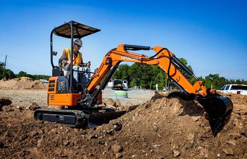 Miniescavatore - ZX17U-5N - Deere-Hitachi Construction Machinery - cingolato / Tier 4 finale / per cantiere di costruzione