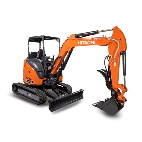 Miniescavatore - ZX30U-5N - Deere-Hitachi Construction Machinery - cingolato / Tier 4 finale / per cantiere di costruzione
