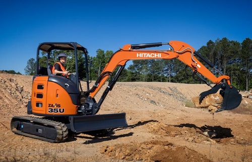 Miniescavatore - ZX35U-5N - Deere-Hitachi Construction Machinery - cingolato / Tier 4 finale / per cantiere di costruzione
