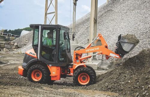 Pala su ruote - ZW30-5B - Deere-Hitachi Construction Machinery - compatta / compatta / per cantiere