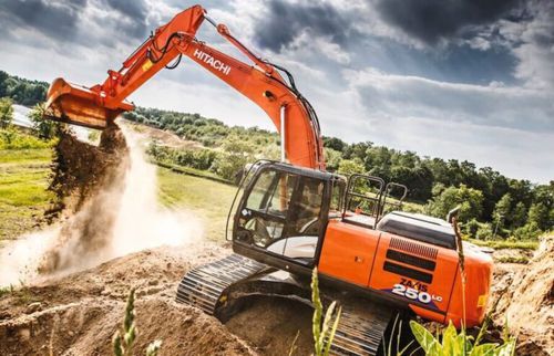 Escavatore intermedio - ZX250LC-6 - Deere-Hitachi Construction Machinery - cingolato / Tier 4 finale / per cantiere di costruzione