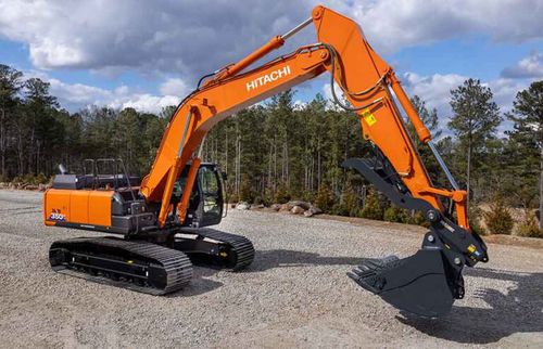 Escavatore intermedio - ZX350LC-6 - Deere-Hitachi Construction Machinery - cingolato / Tier 4 finale / per cantiere di costruzione