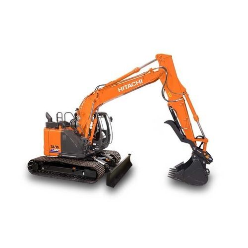 Escavatore a corto raggio di rotazione - ZX135US-6 - Deere-Hitachi Construction Machinery - intermedio / cingolato / Tier 4 intermedia