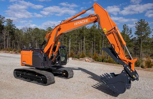 Escavatore a corto raggio di rotazione - ZX345USLC-6 - Deere-Hitachi Construction Machinery - intermedio / cingolato / Tier 4 intermedia