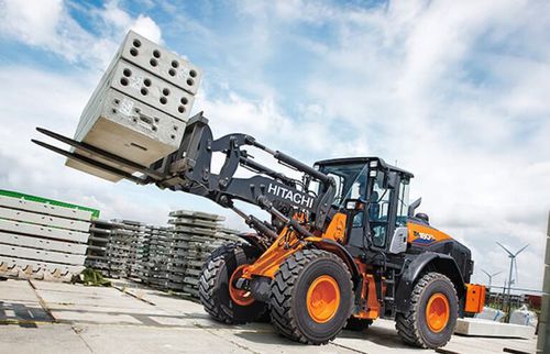 Pala su ruote - ZW180PL-6 - Deere-Hitachi Construction Machinery - per cantiere