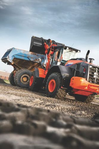 Pala su ruote - ZW220-6 - Deere-Hitachi Construction Machinery - per cantiere