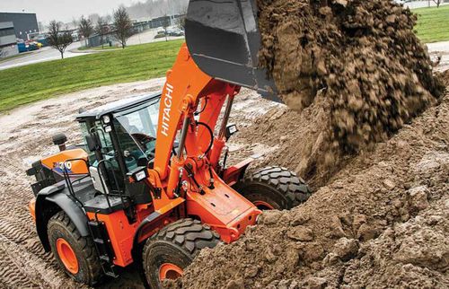 Pala su ruote - ZW310-6 - Deere-Hitachi Construction Machinery - per cantiere