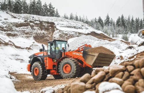 Pala su ruote - ZW370-6 - Deere-Hitachi Construction Machinery - per cantiere / per miniere e cave