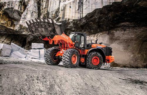 Pala su ruote - ZW550-6 - Deere-Hitachi Construction Machinery - per cantiere
