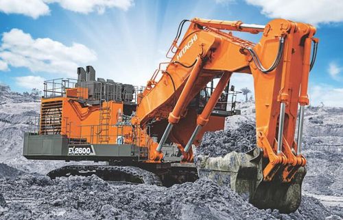 Escavatore intermedio - EX2600-7B, T4F - Deere-Hitachi Construction Machinery - cingolato / diesel / per miniere e cave