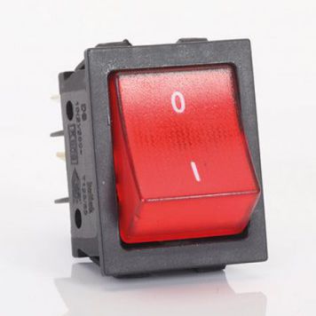 Interruttore interamente luminoso - DS Series - Boltek Plastik - a bascula / bipolare / IP40