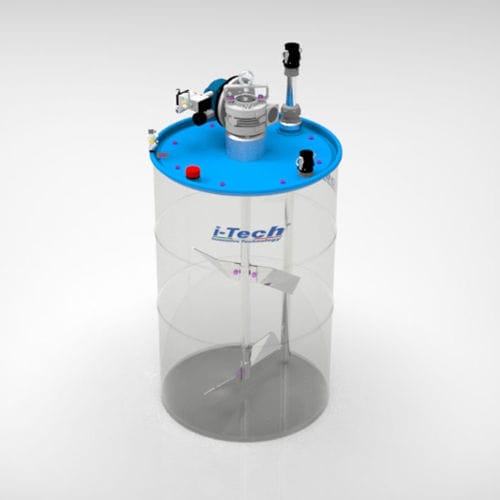 Miscelatore a tamburo - DRUMMIX - ITECH ITALIA - batch / per liquidi / doppio