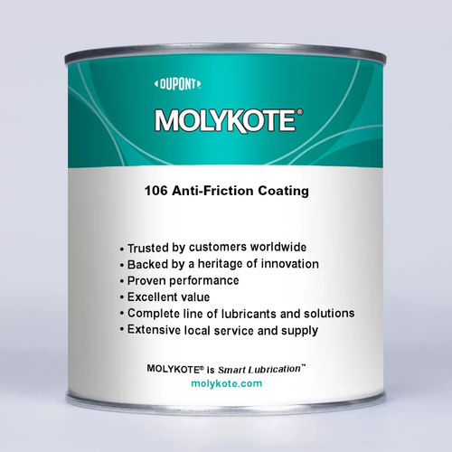 Vernice di slittamento al bisolfuro di molibdeno - MOLYKOTE® 106 - Dow Corning - grafite / al bisolfuro di molibdeno / lubrificante secco