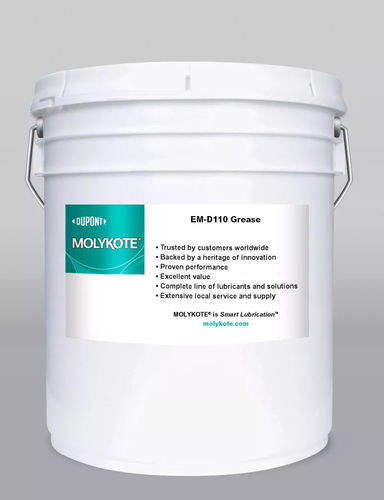 Grasso di lubrificazione - MOLYKOTE® EM-D110 - Dow Corning - al litio / in PTFE / per ingranaggi