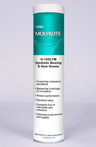 Grasso di lubrificazione - MOLYKOTE® G-1502 FM - Dow Corning - sintetico / al complesso di litio / per cuscinetti