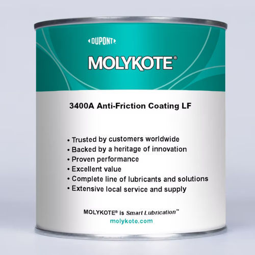 Vernice di slittamento al bisolfuro di molibdeno - MOLYKOTE® 3400A - Dow Corning - grafite / al bisolfuro di molibdeno / lubrificante secco