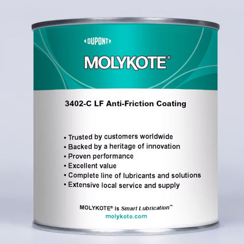 Vernice di slittamento al bisolfuro di molibdeno - MOLYKOTE® 3402-C LF - Dow Corning - al bisolfuro di molibdeno / lubrificante secco